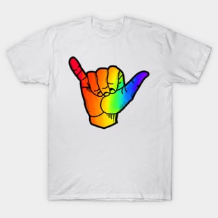 Rainbow hand gesture T-Shirt